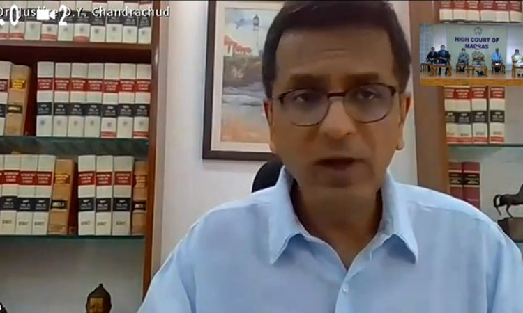 Our Focus Should Be On Imparting Training To Lawyers To Make Them E-Enabled: Justice DY Chandrachud Inaugurates Virtual Courts For Traffic Cases At Madras HC Our Focus Should Be On Imparting Training To Lawyers To Make Them E-Enabled: Justice DY Chandrachud Inaugurates Virtual Courts For Traffic Cases At Madras HC
