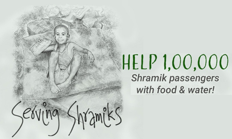 Serving the Shramiks: NLSIU, BITS Pilani Partners With Akshaya Patra Foundation To Serve Food And Water To 1,00.000 Sharmik Train Passengers Serving the Shramiks: NLSIU, BITS Pilani Partners With Akshaya Patra Foundation To Serve Food And Water To 1,00.000 Sharmik Train Passengers