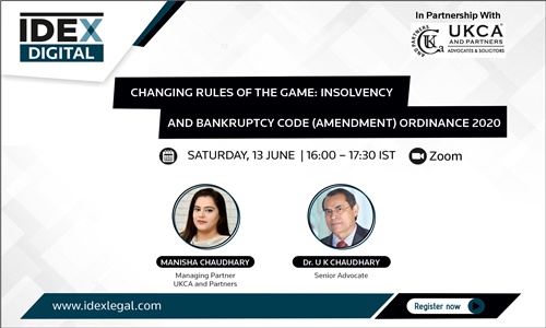 Webinar On Changing Rules Of Insolvency And Bankruptcy Code (13th June)