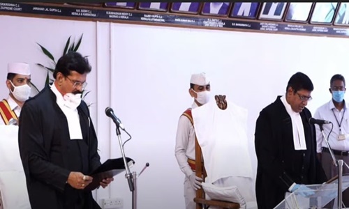 Justice Anant Manohar Badar Sworn In As Kerala HC Judge Justice Anant Manohar Badar Sworn In As Kerala HC Judge
