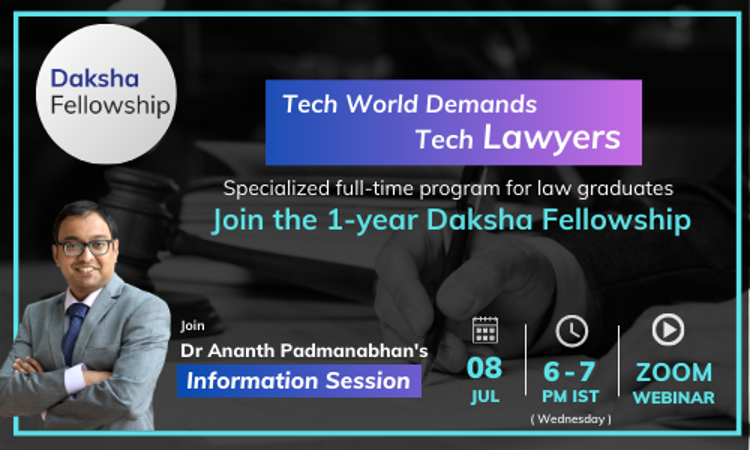 Daksha Fellowship Information Session [8th July]