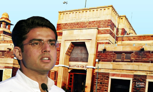 Rajasthan HC Adjourns Hearing As Sachin Pilot, Rebel MLAs Seek Time To Amend Petition To Challenge Constitutionality Of Some Provisions