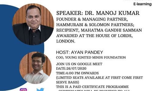 YIMF Webinar Series: Data Protection [26th July]