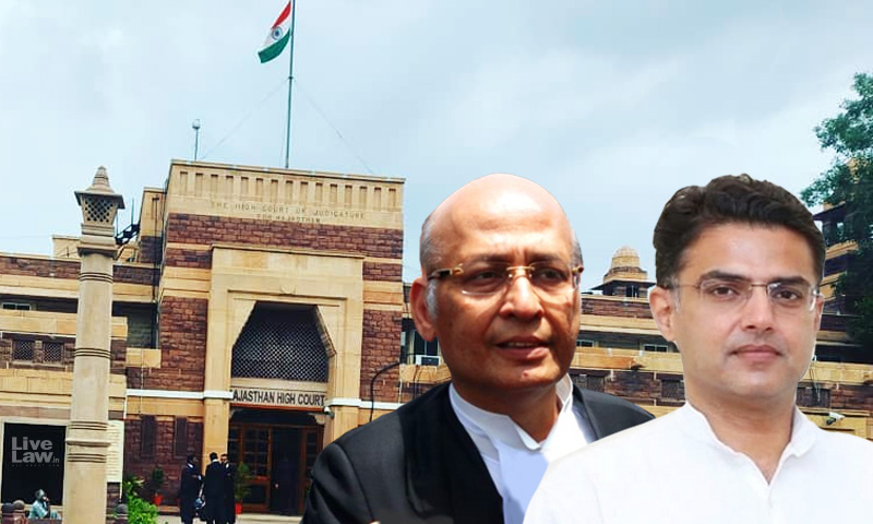 [Rajasthan Crisis] Court Cannot Interfere Before Speaker Decides On Disqualification : Sr Adv Singhvi Opposes Maintainability Of Sachin Pilots Plea