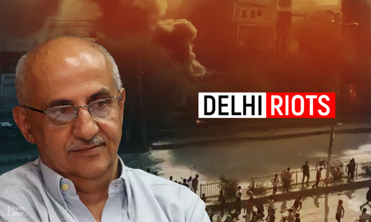 Delhi Riots : Delhi HC Allows Harsh Mander To Withdraw Plea Seeking FIR Against Politicians; Grants Liberty To Approach Magistrate Delhi Riots : Delhi HC Allows Harsh Mander To Withdraw Plea Seeking FIR Against Politicians; Grants Liberty To Approach Magistrate