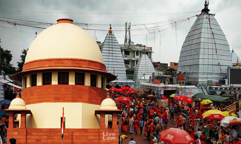 [Shravani Mela] Find Out A Possibility Of Limited Entry Of Public In Religious Places By Enforcing Social Distancing Norms, SC Asks Jharkhand Govt. [Read Order]