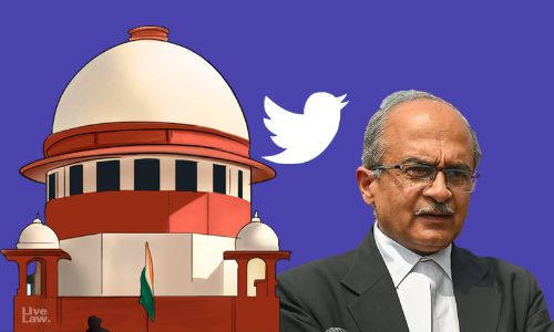 BCD Issues Notice To Prashant Bhushan To Examine Whether Disciplinary Action Be Proceeded With Against Him Over His Two Tweets