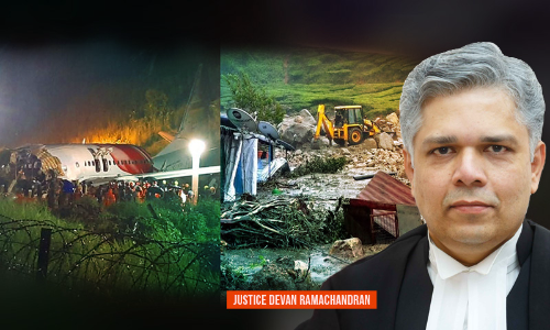 Kerala Twin Tragedies : HC Judge Pays Tribute To Victims