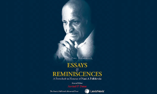 [Book Review] A Festschrift in Honour of Nani A. Palkhivala