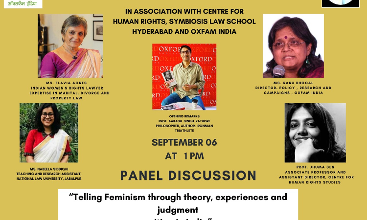 Quest-OXFAM-SLS Panel Discussion: Feminism [6th September]