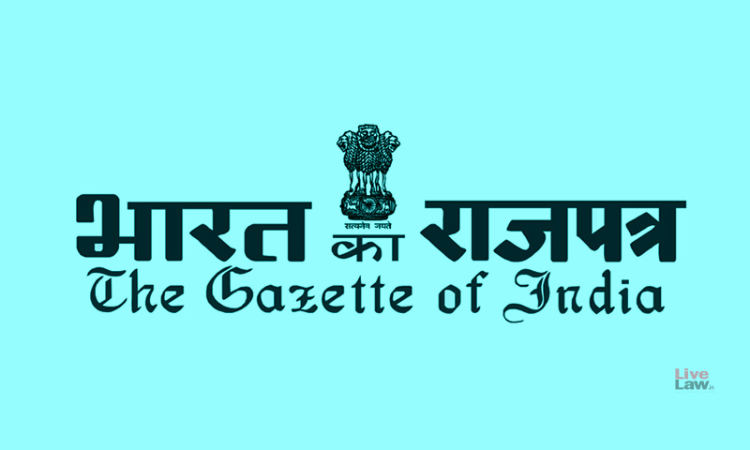 Important Gazette Notifications- November 2020 Important Gazette Notifications- November 2020