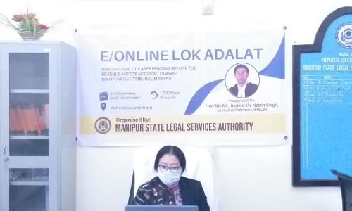 First Online Lok Adalat Organized In Manipur First Online Lok Adalat Organized In Manipur