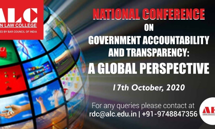 ALC National Conference: Government Accountability & Transparency [17th Oct; Noida]