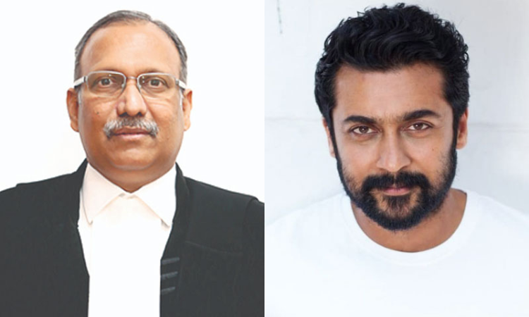 Madras HC Judge Seeks Contempt Action Against Tamil Actor Suriya Over Remarks On Judges Allowing NEET Madras HC Judge Seeks Contempt Action Against Tamil Actor Suriya Over Remarks On Judges Allowing NEET