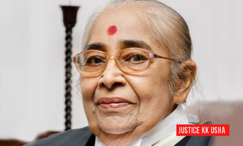 Former Chief Justice of Kerala High Court Justice KK Usha Passes Away Former Chief Justice of Kerala High Court Justice KK Usha Passes Away