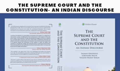 Book Launch: The Supreme Court & The Constitution [19th Oct]