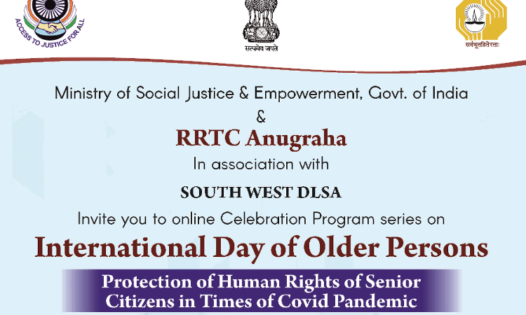 MSJE & Anugraha Event: Human Rights Of Senior Citizens During COVID-19 [21st Oct]