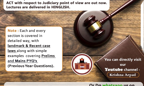 Krishna Arpads Free Lectures On Evidence Law For Judicial Services