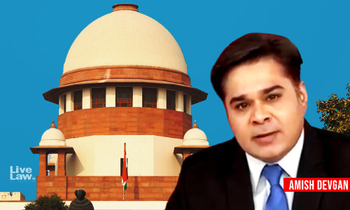 Breaking- Supreme Court Refuses To Quash FIRs Against Journalist Amish Devgan For Remarks Against Sufi Saint Moinuddin Chishti