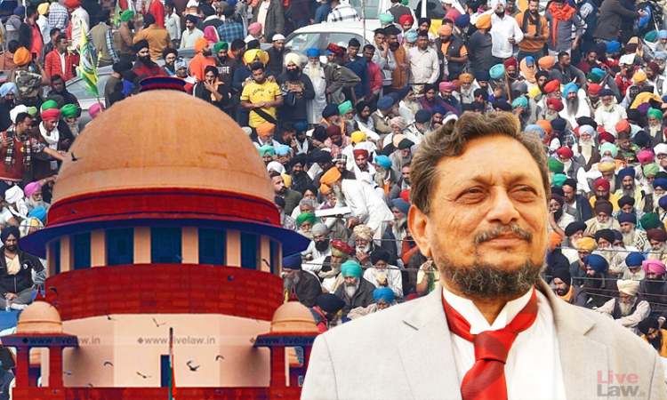 CJI Raises Concerns Of Spread Of COVID-19 Amongst Protesting Farmers CJI Raises Concerns Of Spread Of COVID-19 Amongst Protesting Farmers