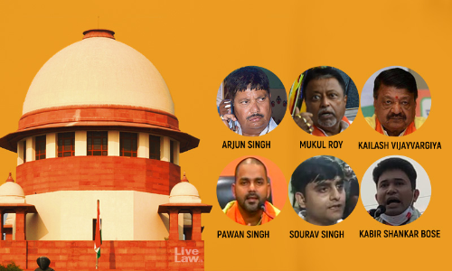 Supreme Court Stops Bengal Police From Taking Coercive Action Against 5 BJP Leaders On Criminal Cases Registered Against Them