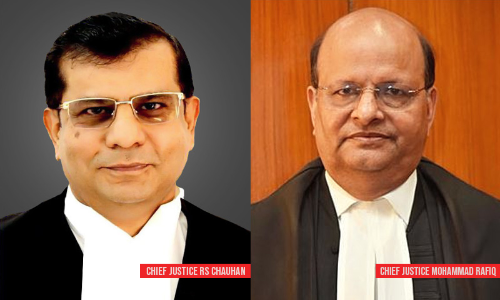 Justice RS Chauhan Appointed As New CJ Of Uttarakhand HC; Justice Mohammad Rafiq Made New MP High Court CJ Justice RS Chauhan Appointed As New CJ Of Uttarakhand HC; Justice Mohammad Rafiq Made New MP High Court CJ