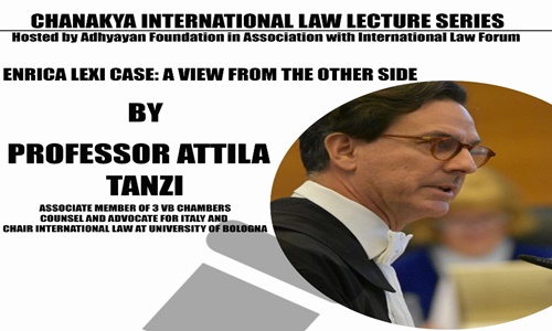 Chanakya International Law Lecture Series By Adhyayan Foundation