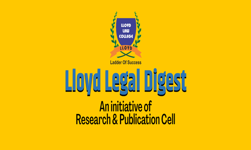 Internship Opportunity At Lloyd Legal Digest