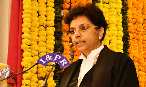 Justice Hima Kohli Sworn In As First Woman Chief Justice Of Telangana High Court Justice Hima Kohli Sworn In As First Woman Chief Justice Of Telangana High Court