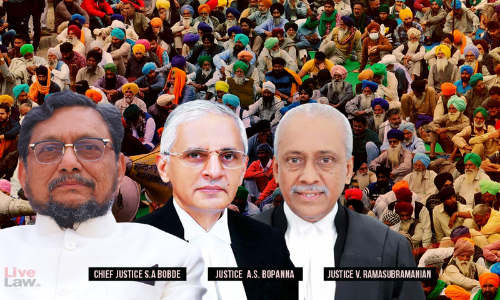 Breaking-Farm Laws & Farmers Protests : Supreme Court To Pass Order Tomorrow