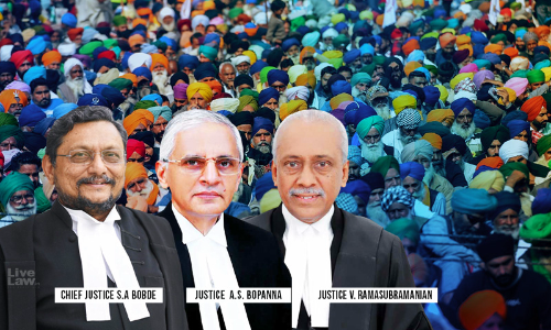 Supreme Court Issues Notice On Plea For Reconstitution Of Committee To Resolve Deadlock Between Farmers and Govt