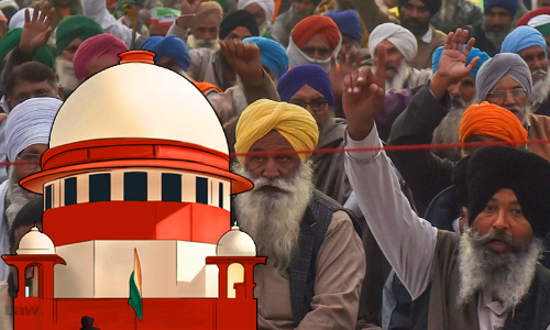 Farmers Protests : Haryana Govt Moves Application To Add Farmers Organisations As Respondents In SC Plea Against Road Blockade