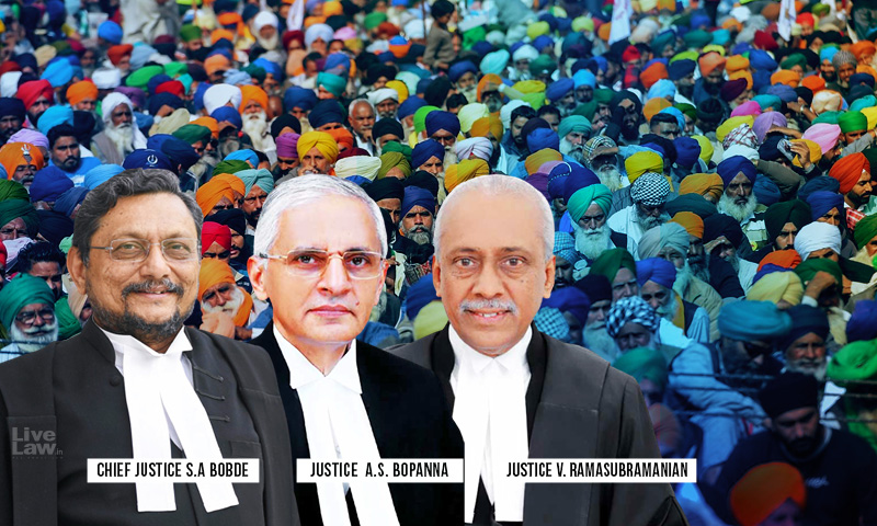 Supreme Court Issues Notice On Plea For Reconstitution Of Committee To Resolve Deadlock Between Farmers and Govt Supreme Court Issues Notice On Plea For Reconstitution Of Committee To Resolve Deadlock Between Farmers and Govt