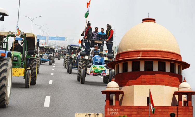 We Will Not Pass Orders, You Withdraw It:Supreme Court Allows Centre To Withdraw Plea To Restrain Farmers Tractor Rally On Republic Day We Will Not Pass Orders, You Withdraw It:Supreme Court Allows Centre To Withdraw Plea To Restrain Farmers Tractor Rally On Republic Day