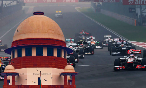 Formula One Race : SC Says Petition Filed In 2011 Against Tax Exemption Not Maintainable; Jaypee Sports Seeks Refund Of Deposit Formula One Race : SC Says Petition Filed In 2011 Against Tax Exemption Not Maintainable; Jaypee Sports Seeks Refund Of Deposit