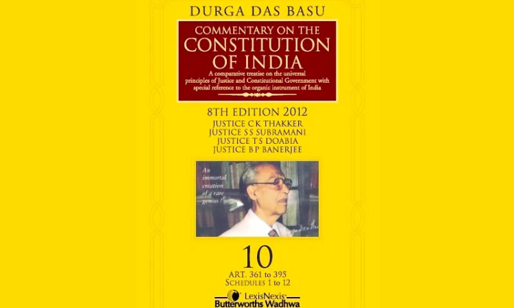 Durga Das Basu Constitution Durga Das Basu Constitution