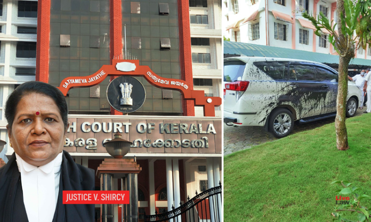 Motor Oil Poured On Kerala HC Judges Vehicle; Bar Council Of Kerala Condemns Attack As Totally Unjustifiable Motor Oil Poured On Kerala HC Judges Vehicle; Bar Council Of Kerala Condemns Attack As Totally Unjustifiable