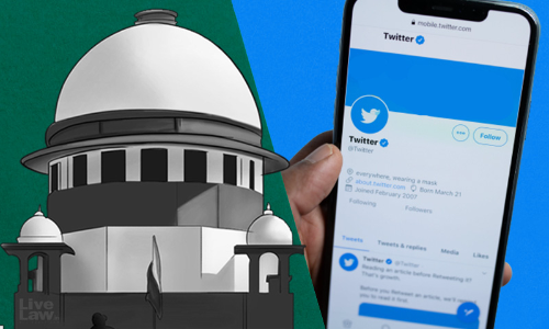 Supreme Court Issues Notice To Twitter On BJP Leaders Plea For Mechanism To Screen Anti-India Tweets, Hateful Ads