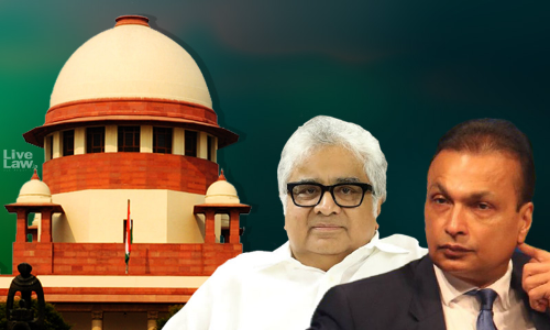 Centre Cant Use Power To Notify IBC Sections Only As Regards Personal Guarantors, Salve Argues For Anil Ambani In SC Centre Cant Use Power To Notify IBC Sections Only As Regards Personal Guarantors, Salve Argues For Anil Ambani In SC