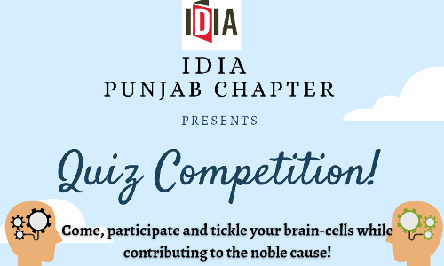 IDIA Punjab Chapter Quiz Competition: Register By 24th February 2021