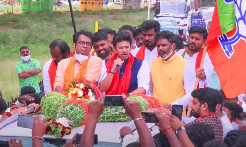 This Is False : Karnataka HC On BJPs Affidavit Claiming That No Public Gatherings Were Held During COVID19 This Is False : Karnataka HC On BJPs Affidavit Claiming That No Public Gatherings Were Held During COVID19