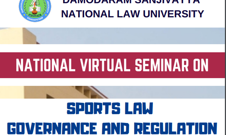 DSNLU National Virtual Seminar On Sports Law Governance And Regulation