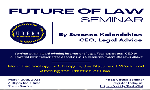 International Seminar On Future Of Law [20th March 2021]