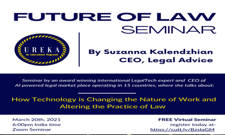 International Seminar On Future Of Law [20th March 2021]