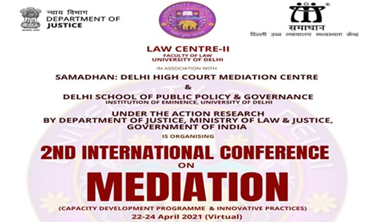 2nd International Conference On Mediation (Capacity Development Program & Innovative Practices) [Registrations Open]