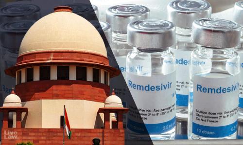 Plea In SC Seeks Authorisation For Use Of Remdesivir, Favipiravir and Tocilizumab For Govt. Purposes And/Or Grant Compulsory Licenses For Their Patents Plea In SC Seeks Authorisation For Use Of Remdesivir, Favipiravir and Tocilizumab For Govt. Purposes And/Or Grant Compulsory Licenses For Their Patents