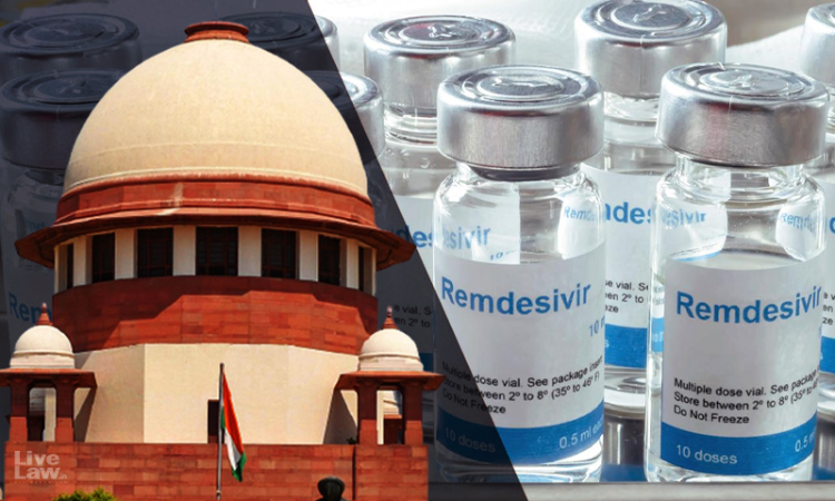 Plea In SC Seeks Authorisation For Use Of Remdesivir, Favipiravir and Tocilizumab For Govt. Purposes And/Or Grant Compulsory Licenses For Their Patents Plea In SC Seeks Authorisation For Use Of Remdesivir, Favipiravir and Tocilizumab For Govt. Purposes And/Or Grant Compulsory Licenses For Their Patents
