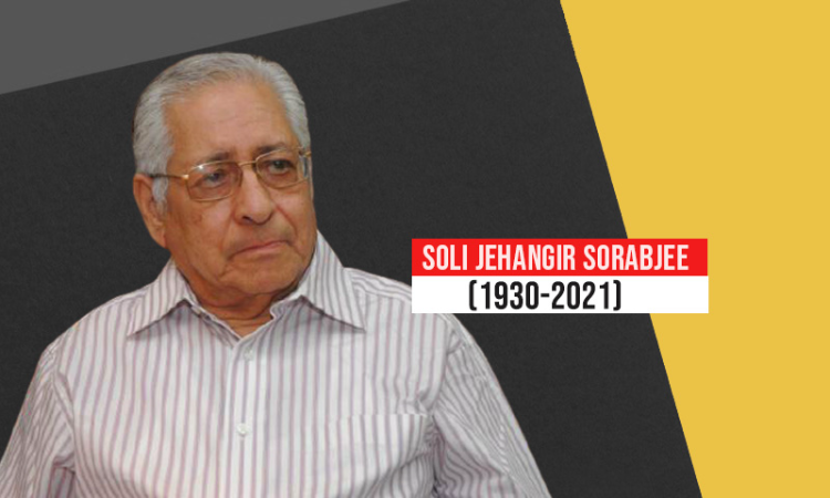 An Era Comes To An End: Soli- A Great Lawyer And A True Friend An Era Comes To An End: Soli- A Great Lawyer And A True Friend