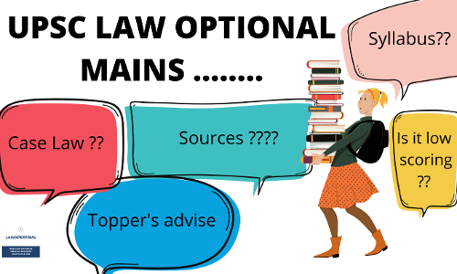 UPSC Law Optional Syllabus  Strategy