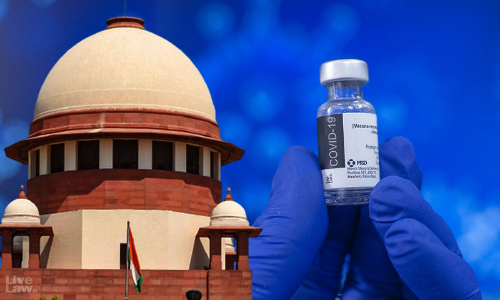 Supreme Court Disposes PIL Seeking Free Vaccination; Grants Liberty To Petitioner To Assist In Suo Motu Case Supreme Court Disposes PIL Seeking Free Vaccination; Grants Liberty To Petitioner To Assist In Suo Motu Case